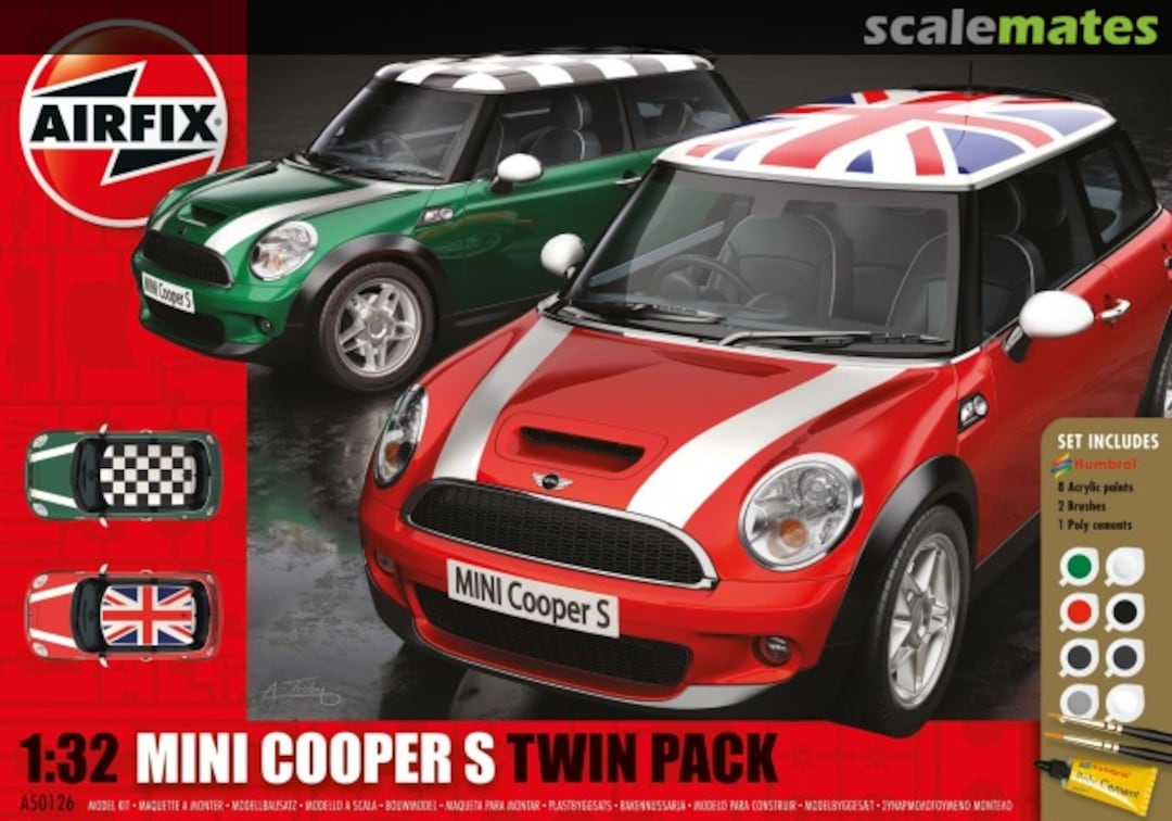 Boxart Mini Cooper S A50126 Airfix Boxart Mini Cooper S A50126 Airfix