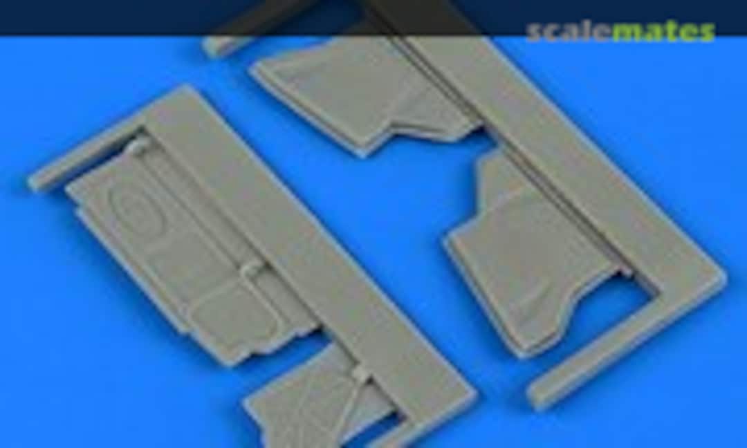 1:48 Su-25K Frogfoot - Undercarriage Doors (Quickboost QB 48 725) QB 48 725
