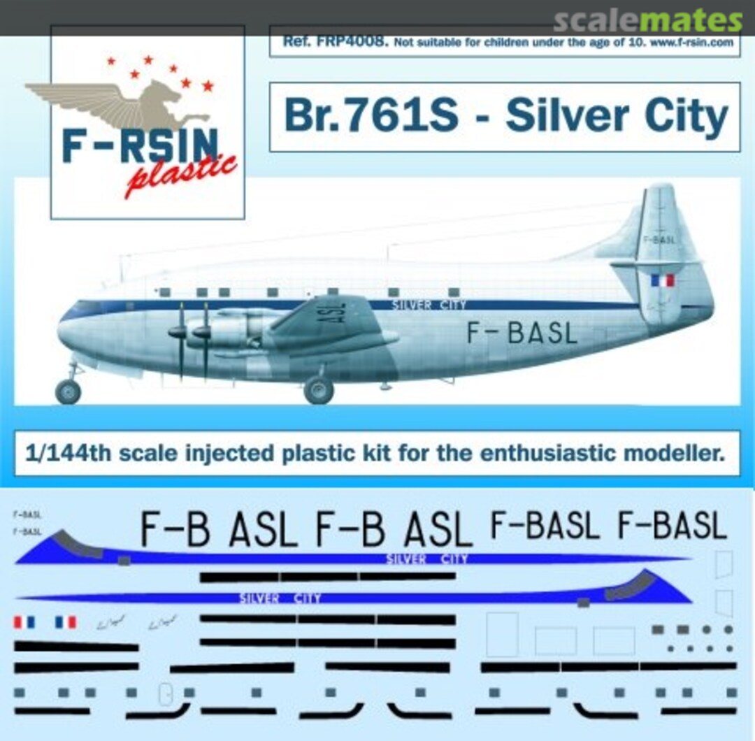 Boxart Bréguet 761S Deux Ponts FRP4008 F-RSIN Boxart Bréguet 761S Deux Ponts FRP4008 F-RSIN