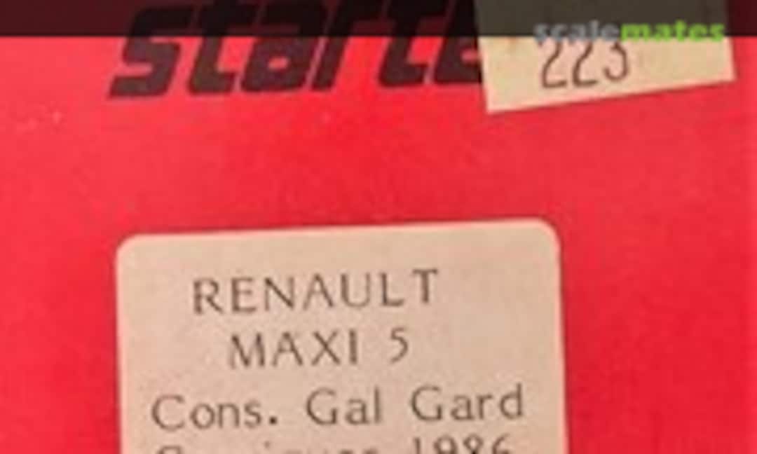 Renault 5 Maxi &quot;Conseil Generale&quot; (Starter 196)