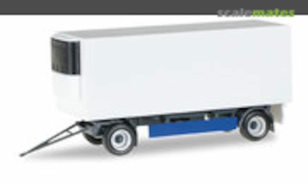 refrigerated-trailer 2-achs, blue/white (Herpa 076777)