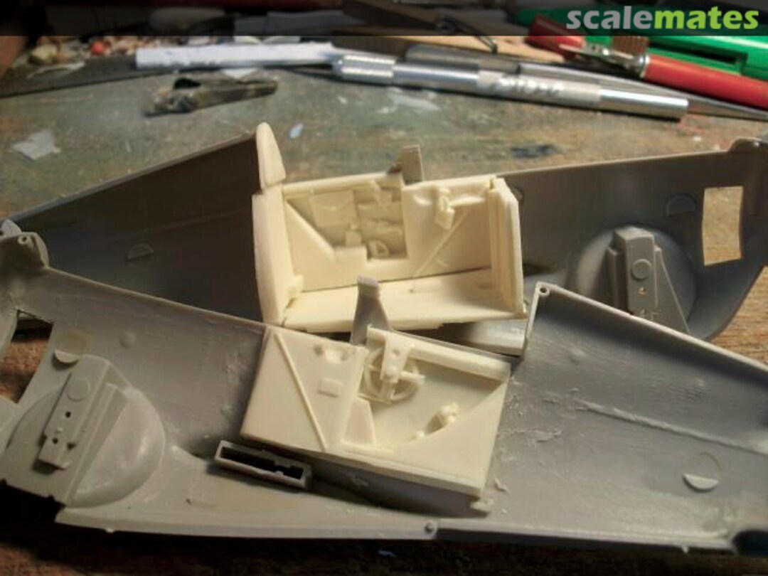 Boxart BF2C-1 cockpit set LSM 30500 Lone Star Models