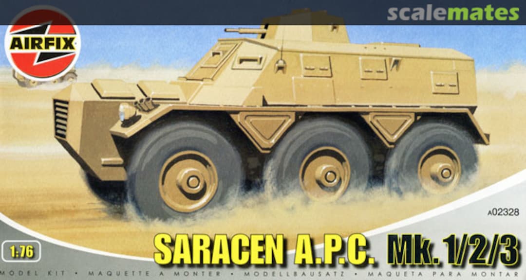 Boxart Saracen A.P.C. Mk.1/2/3 A02328 Airfix