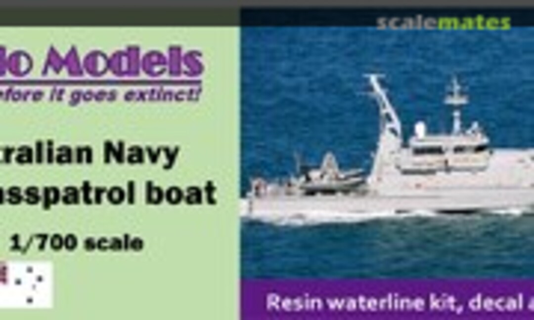 1:700 Armidale Class Patrol Boat (Dodo Models 7004) 7004