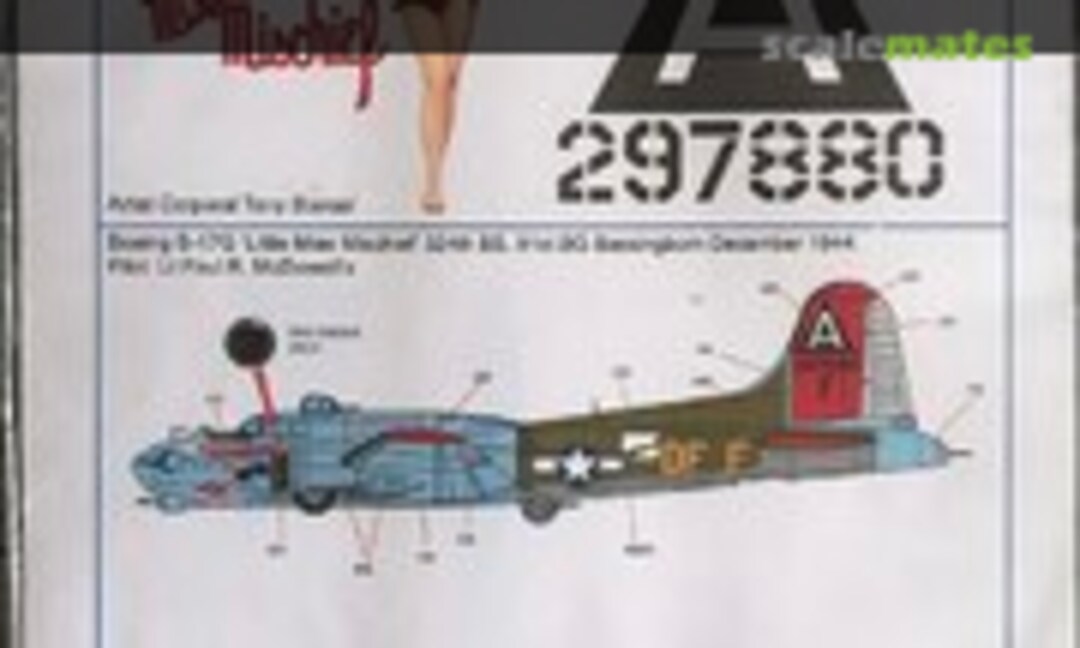 1:32 Boeing B-17G (Kits-World KW132062) KW132062