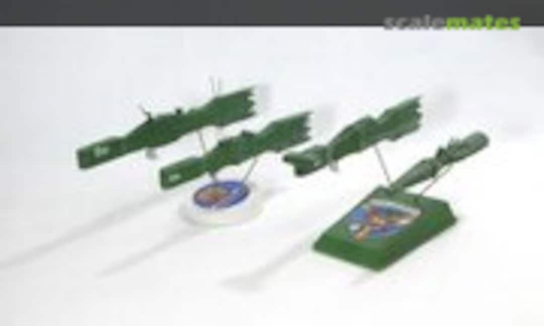 1:5000 Leda II &amp; Cosmic BB Set (Alba Creates F-15)