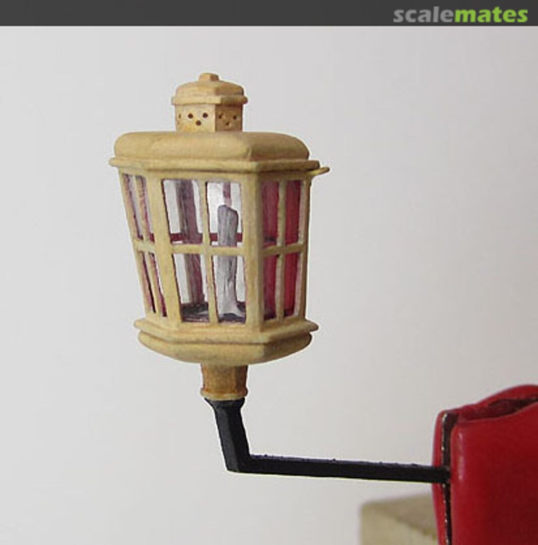 Boxart Stern Lantern Kit - 1 5/32" tall  Syren Model Ship Company