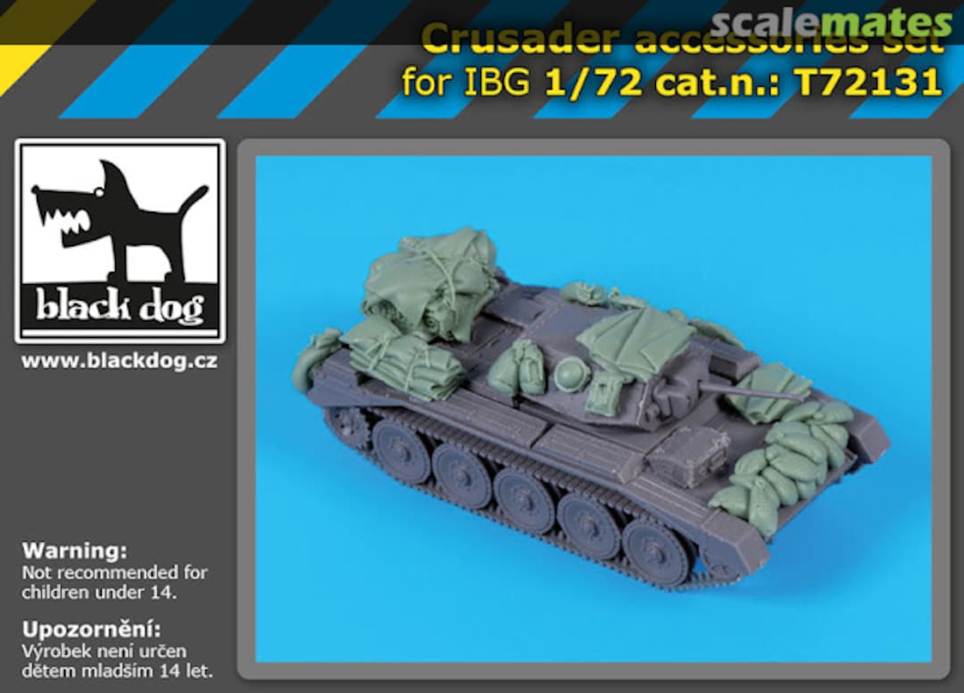 Boxart Crusader accessories set T72131 Black Dog Boxart Crusader accessories set T72131 Black Dog