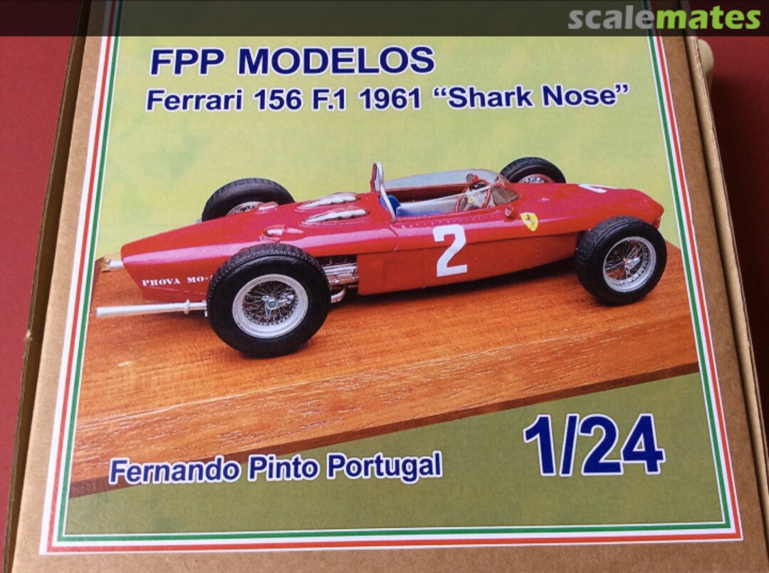 Boxart Ferrari "Shark Nose" 156 F1  FPP Modelos
