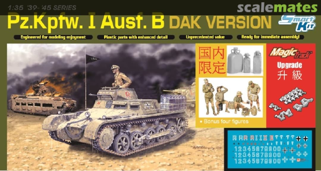 Boxart Pz.Kpfw. I Ausf. B 6207 Dragon Boxart Pz.Kpfw. I Ausf. B 6207 Dragon