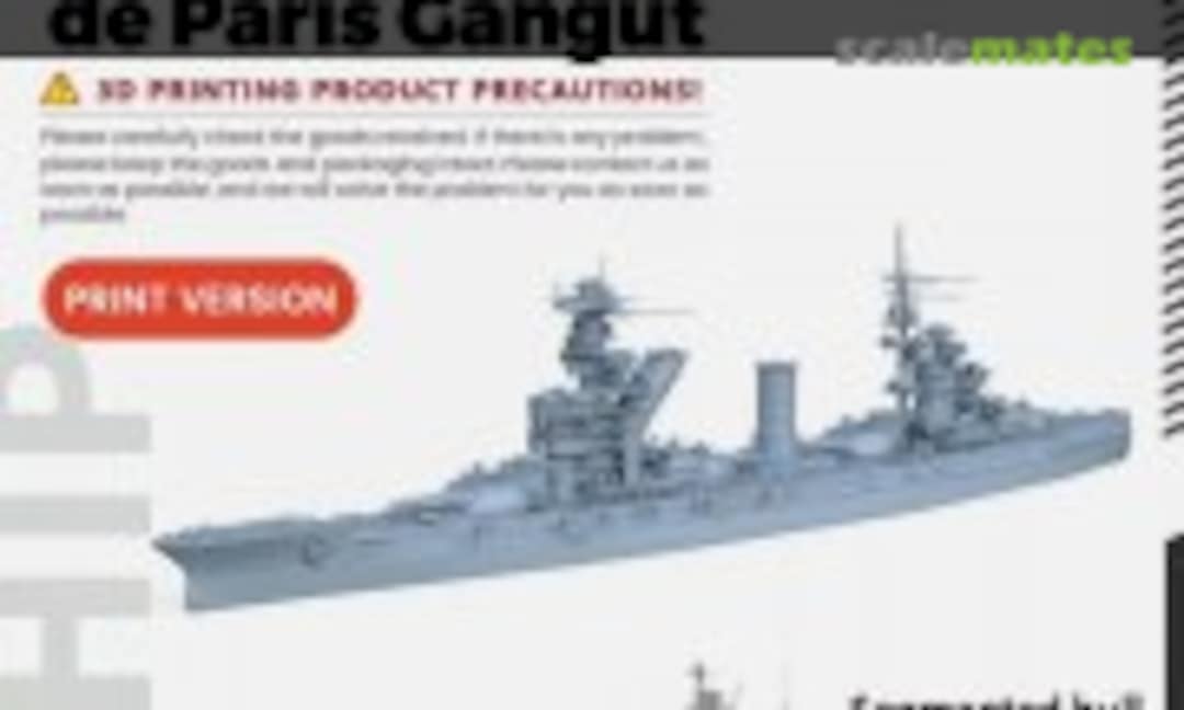 1:350 Commune de Paris Gangut Class 1941 (SSMODEL SSC350538-A) SSC350538-A