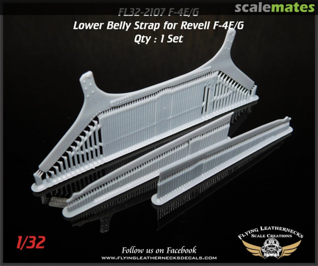 Boxart Lower Belly Strap for Revell F-4E/G FL32-2107 Flying Leathernecks Boxart Lower Belly Strap for Revell F-4E/G FL32-2107 Flying Leathernecks