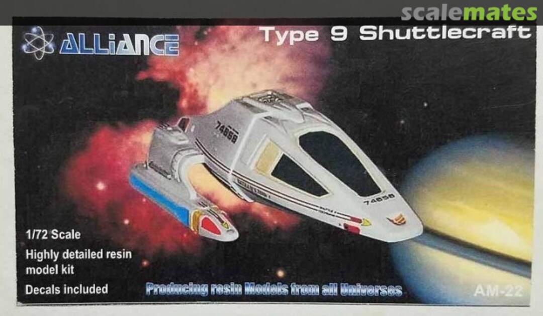 Boxart Type 9 Shuttlecraft AM-22 Alliance Boxart Type 9 Shuttlecraft AM-22 Alliance