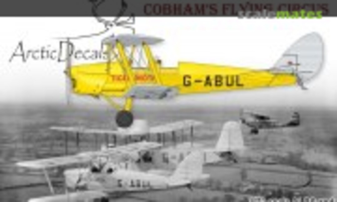 1:72 DH.82 Cobham's Flying Circus G-ABUL (Arctic Decals ARC72-145C) ARC72-145C