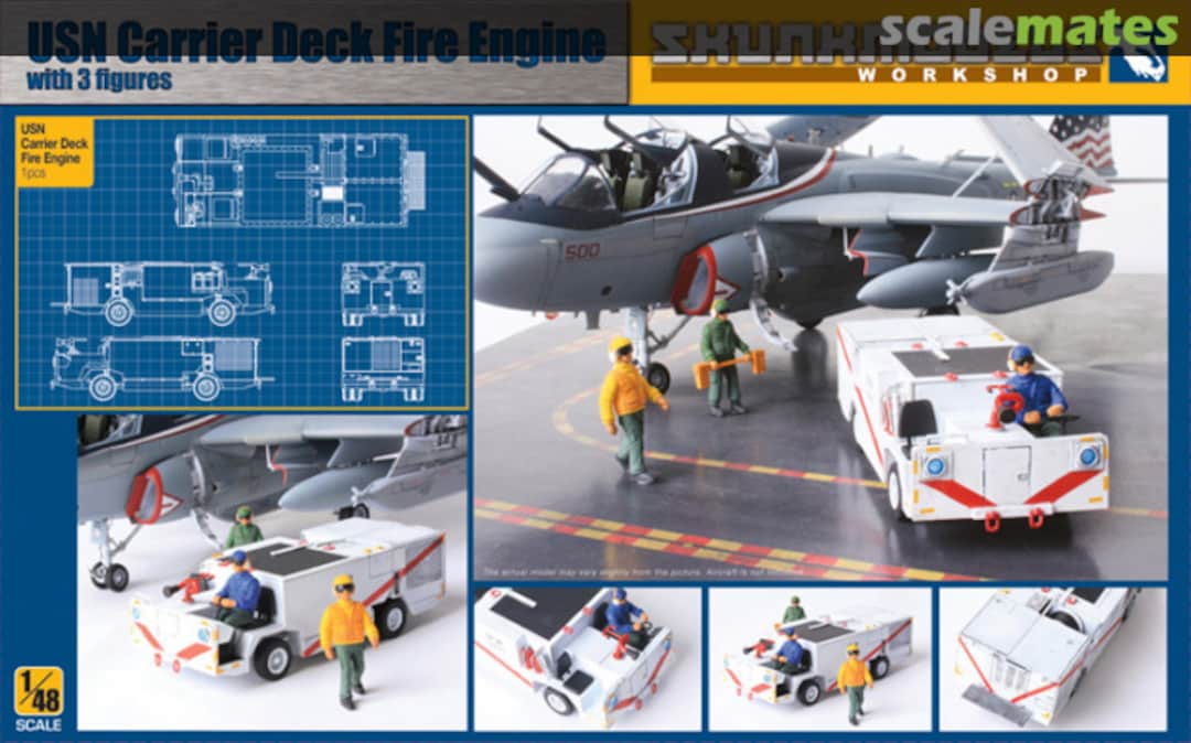 Boxart USN Carrier Deck Fire Engine 48007 Skunkmodels Boxart USN Carrier Deck Fire Engine 48007 Skunkmodels