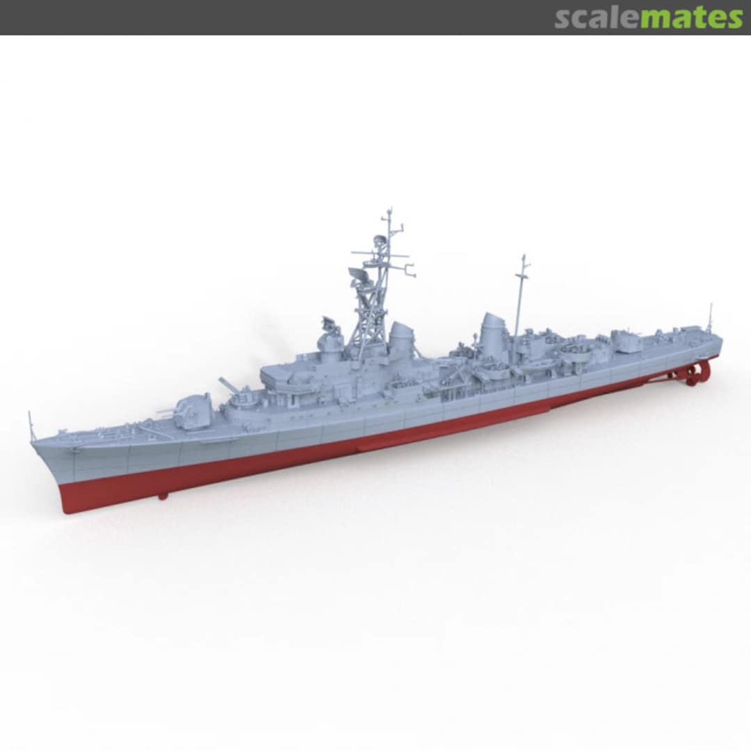 Boxart Italian Impetuoso-class Destroyer Impetuoso 1958 Full Hull SSMODEL Boxart Italian Impetuoso-class Destroyer Impetuoso 1958 Full Hull SSMODEL