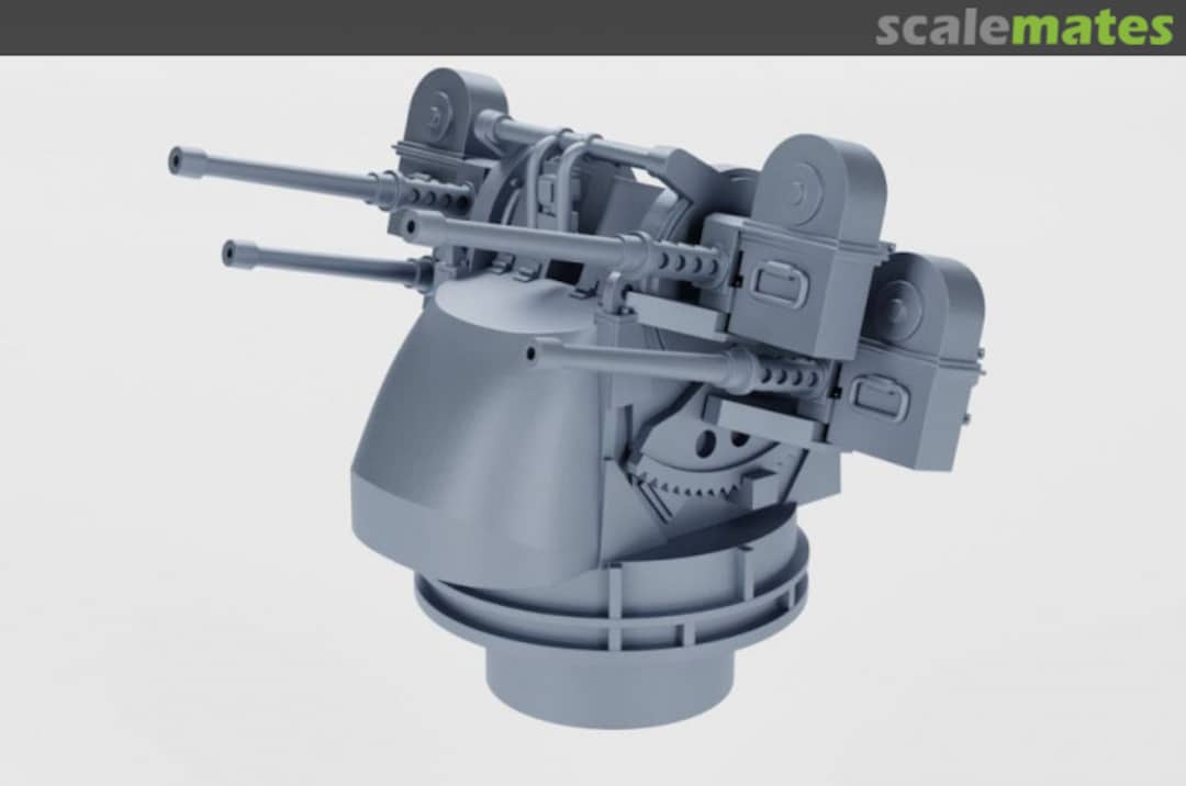Boxart M45 .50 cal quad mount MG 72011660 EMP3d Boxart M45 .50 cal quad mount MG 72011660 EMP3d