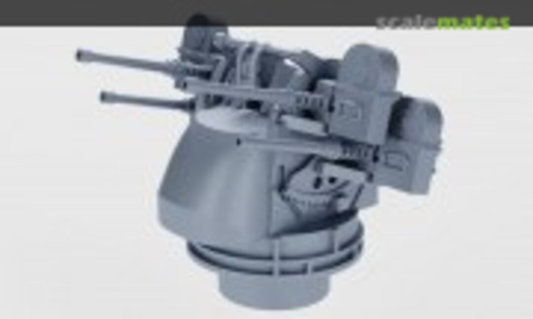 1:72 M45 .50 cal quad mount MG (EMP3d 72011660) 72011660