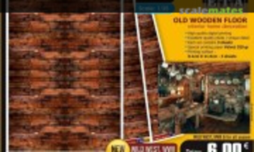 1:35 Old Wooden Floor (ETA Diorama Accessories 828) 828