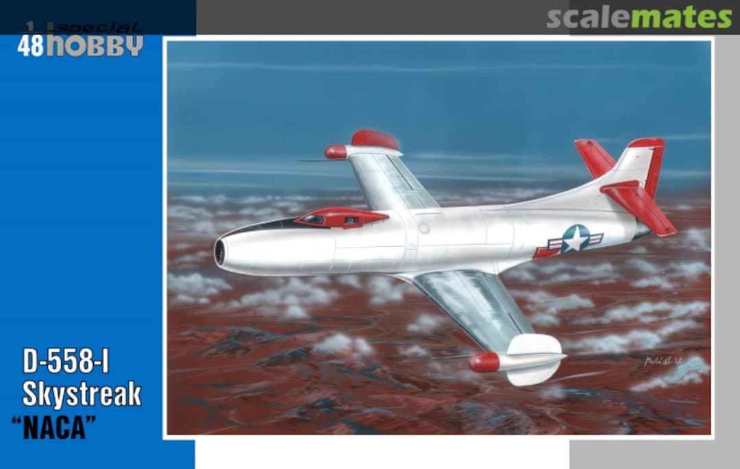 Boxart D-558-1 Skystreak SH48115 Special Hobby Boxart D-558-1 Skystreak SH48115 Special Hobby