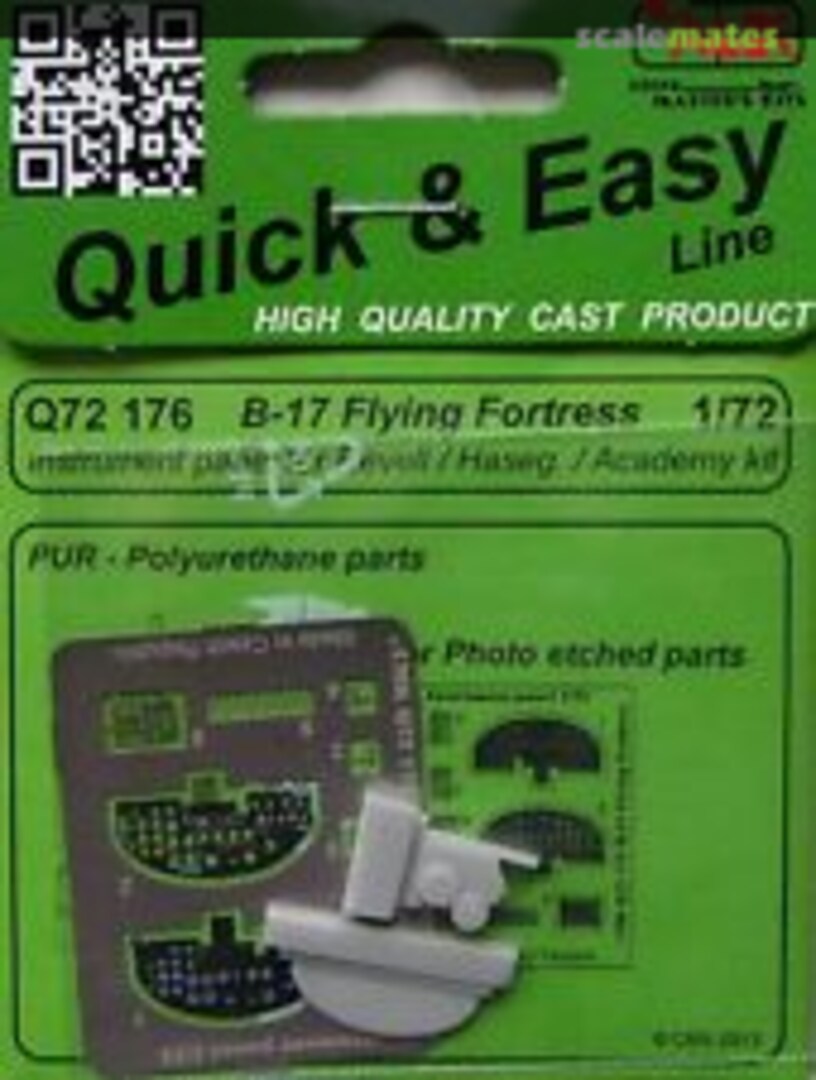 Boxart B-17 Flying Fortress Instrument panel Q72176 CMK Boxart B-17 Flying Fortress Instrument panel Q72176 CMK