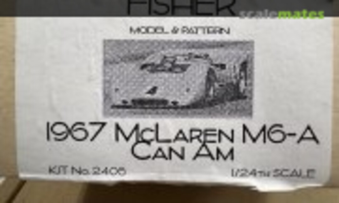 1967 McLaren M6-A Can Am (Fisher Model &amp; Pattern 2406)