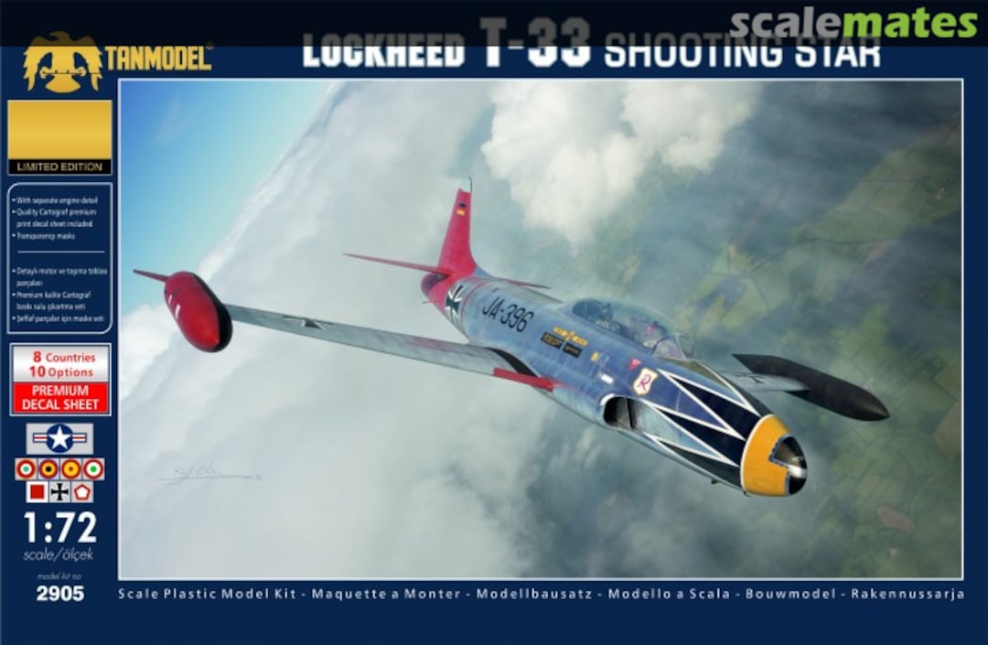 Boxart T-33 2905 Tanmodel Boxart T-33 2905 Tanmodel