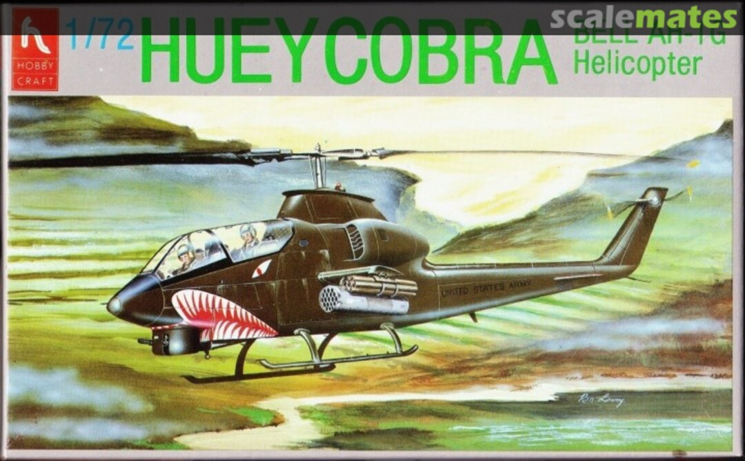 Boxart Huey Cobra Bell AH-1G HC2151 Hobbycraft