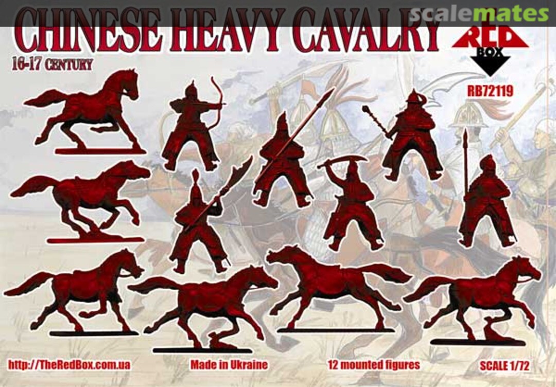 Contents Chinese Heavy Cavalry RB72119 Red Box