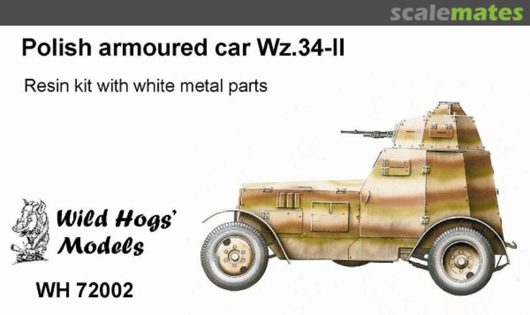 Boxart Wz.34-II WH 72002 Wild Hogs' Models Boxart Wz.34-II WH 72002 Wild Hogs' Models