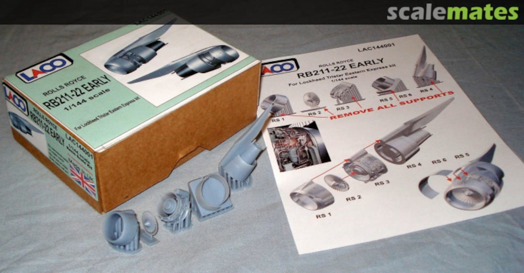 Boxart RB211-22 Early LAC144001 LACO Boxart RB211-22 Early LAC144001 LACO