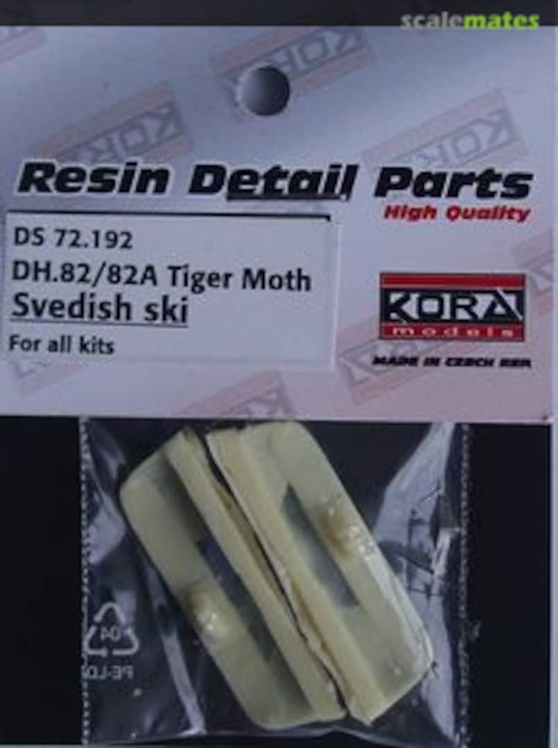 Boxart DH.82/82A Tiger Moth DS72192 Kora Models Boxart DH.82/82A Tiger Moth DS72192 Kora Models