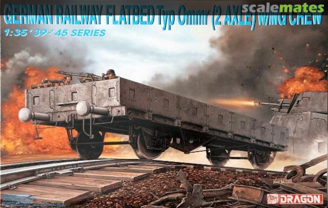 Boxart Railway Flatbed Typ Ommr 6085 Dragon Boxart Railway Flatbed Typ Ommr 6085 Dragon