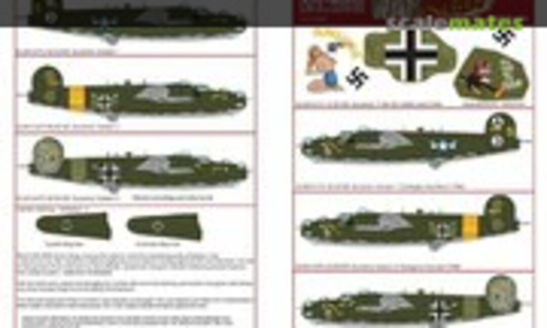 1:48 B-24 Liberator Captured Aircraft (Kits-World KW148069) KW148069