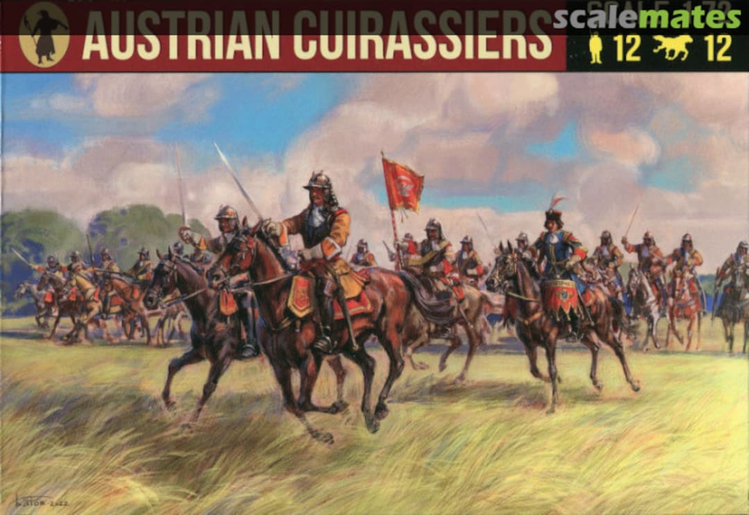Boxart Austrian Cuirassiers 257 Strelets-R Boxart Austrian Cuirassiers 257 Strelets-R