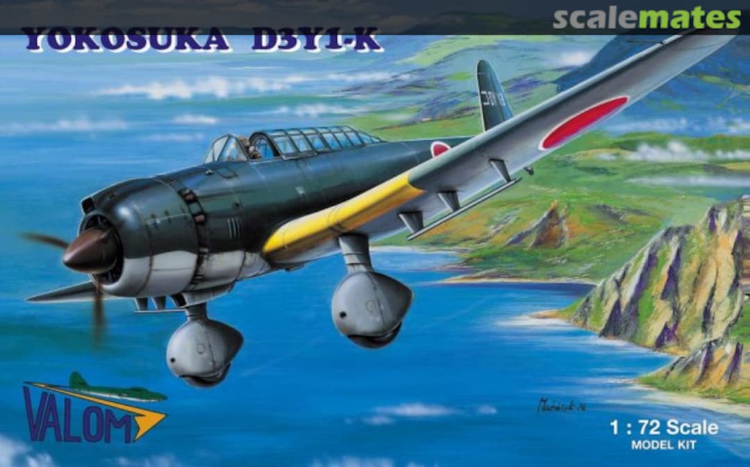 Boxart Yokosuka D3Y1-K 72002 Valom Boxart Yokosuka D3Y1-K 72002 Valom
