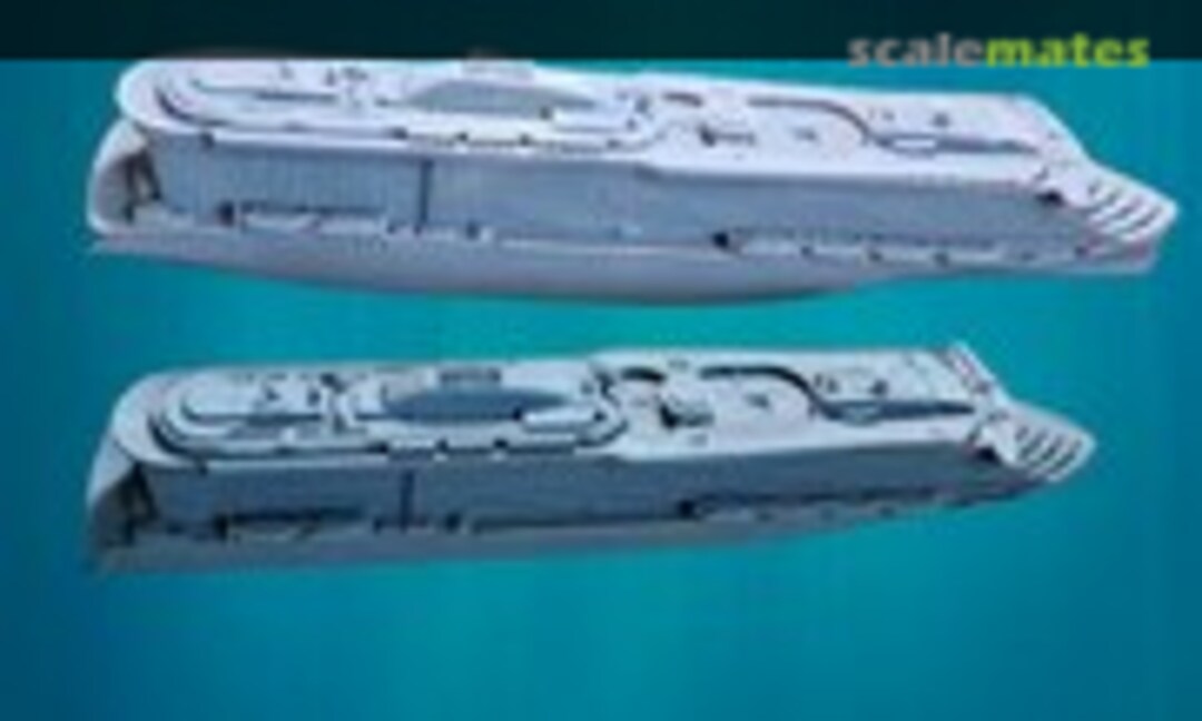 1:1250 Brilliant Lady, Resiliant Lady, Scarlet Lady, or Valiant Lady (YESTR Toys 1250-Lady) 1250-Lady