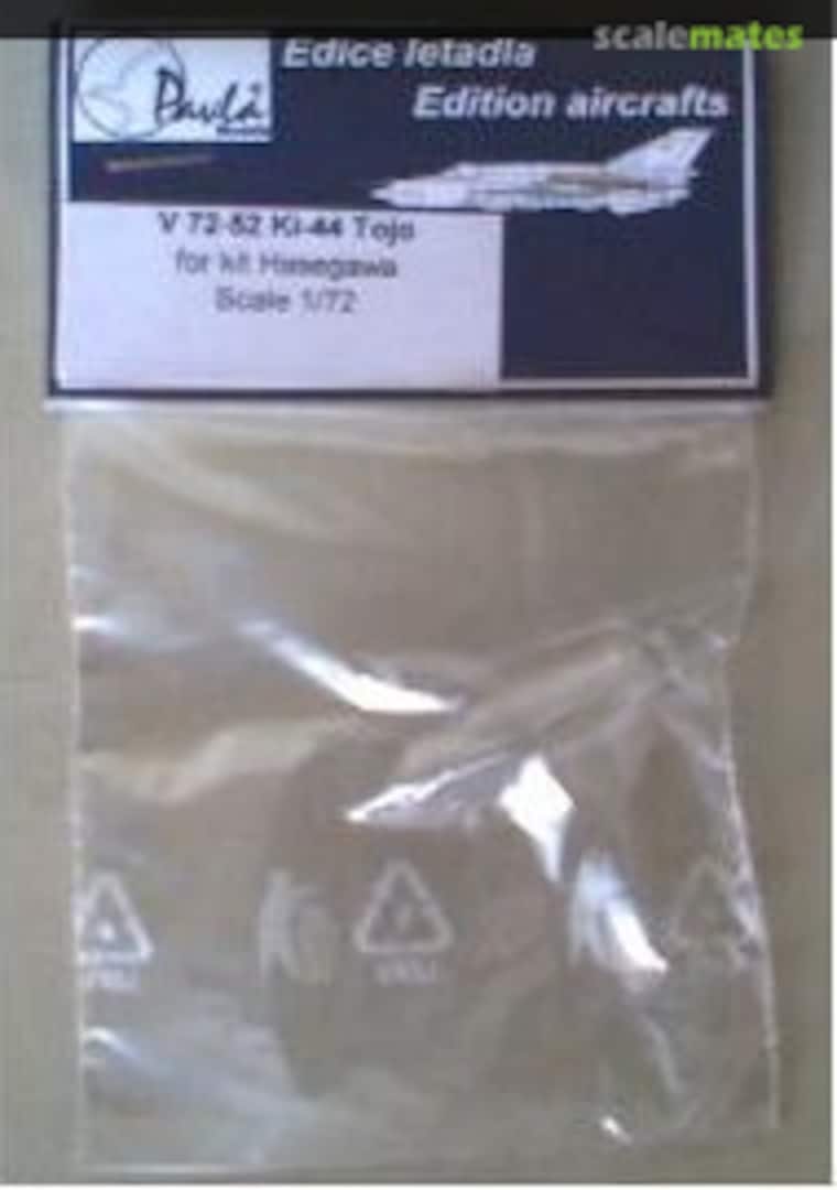 Boxart Ki-44 Tojo canopy V72-52 Pavla Models Boxart Ki-44 Tojo canopy V72-52 Pavla Models