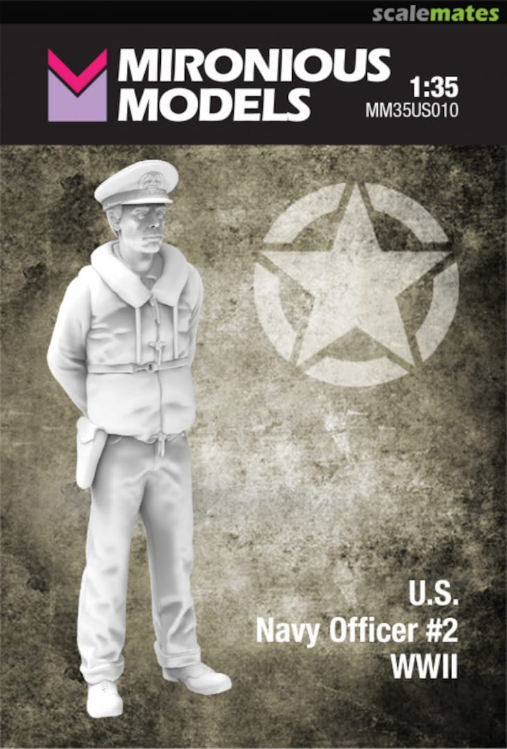 Boxart WWII US Navy Officer #2 MM35US010 Mironious Models Boxart WWII US Navy Officer #2 MM35US010 Mironious Models