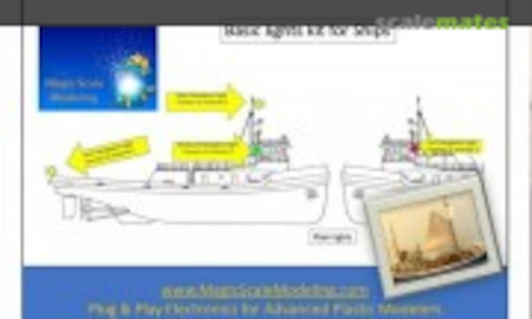 No Basic Lighting Kit for Ships (Magic Scale Modeling MSM-045) MSM-045