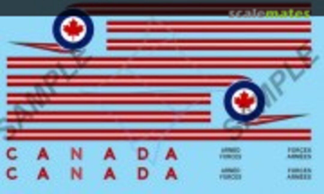 1:72 Boeing CC-137 Husky - SYM Era Markings (1973-84) (Above & Below Graphics 160) 160