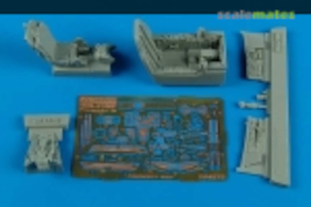 Boxart MiG-23MF Flogger B cockpit set 4575 Aires Boxart MiG-23MF Flogger B cockpit set 4575 Aires