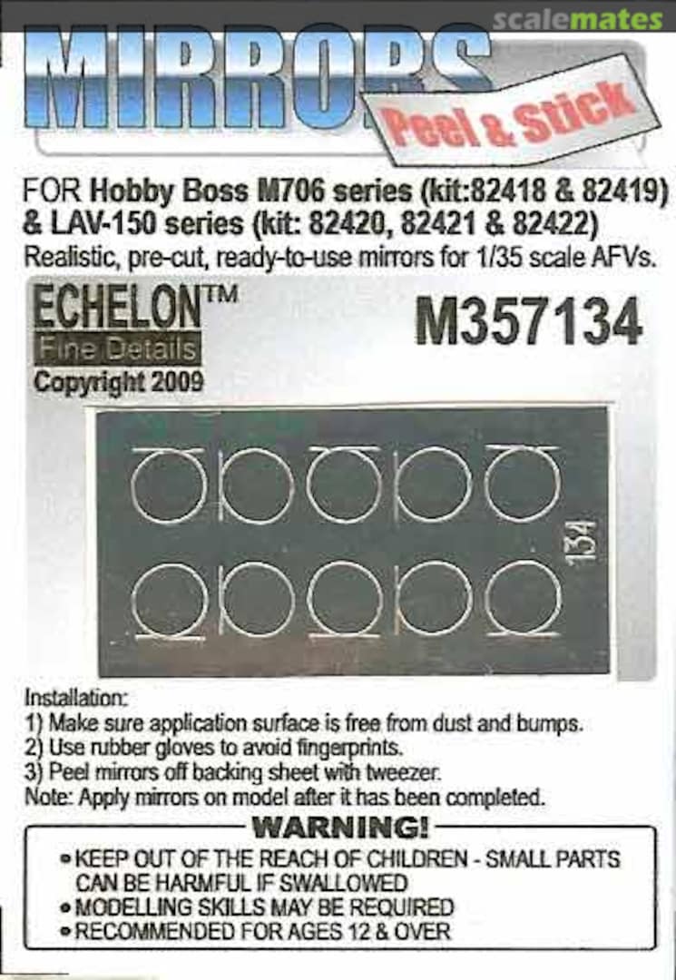 Boxart M706/LAV-150 series Mirrors M357134 Echelon Fine Details Boxart M706/LAV-150 series Mirrors M357134 Echelon Fine Details