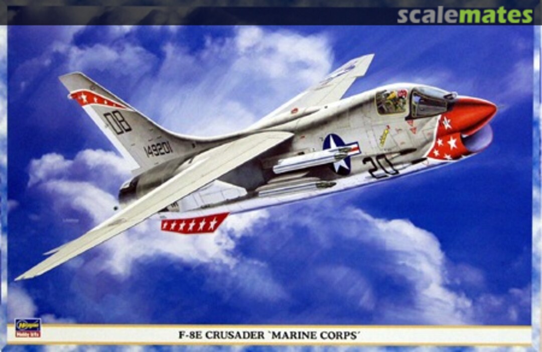 Boxart F-8E Crusader `Marine Corps´ 09551 Hasegawa Boxart F-8E Crusader `Marine Corps´ 09551 Hasegawa