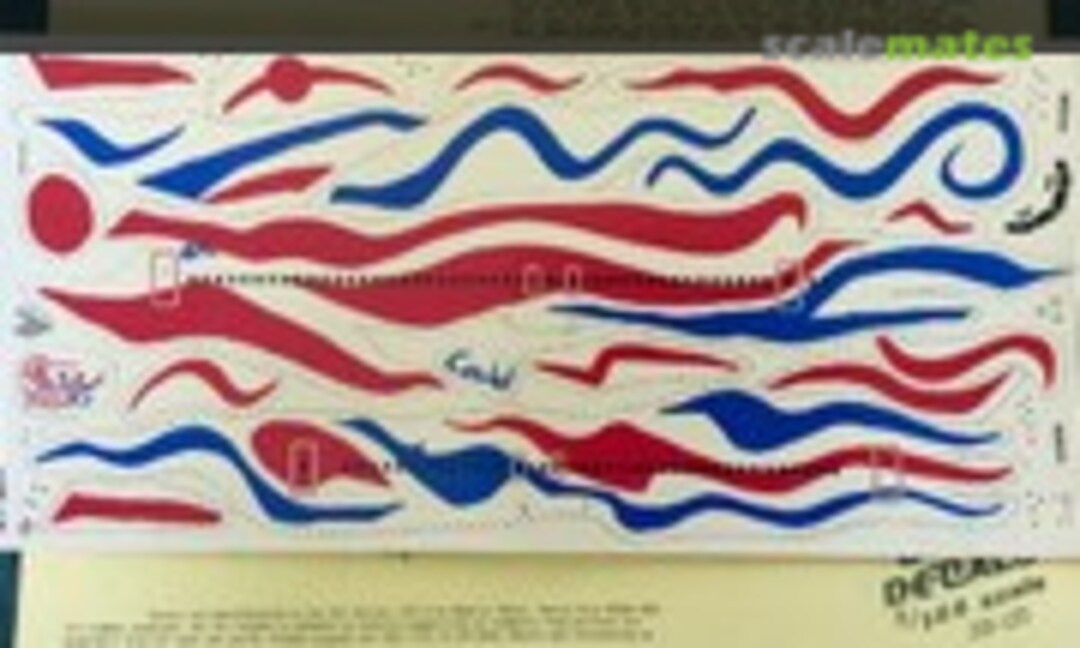 1:144 Braniff Boeing 727-200 (Jet Set Decals JSD-133) JSD-133