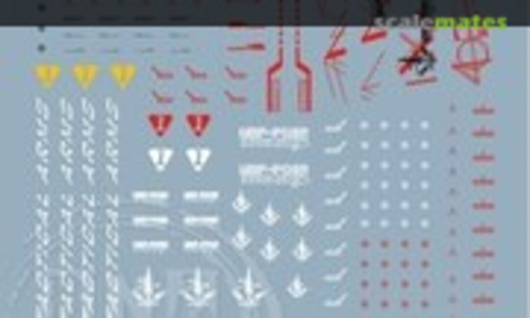 1:144 Decals for HG MBf-P03R Gundam Astray Blue Frame (Easy Decal 61043) 61043