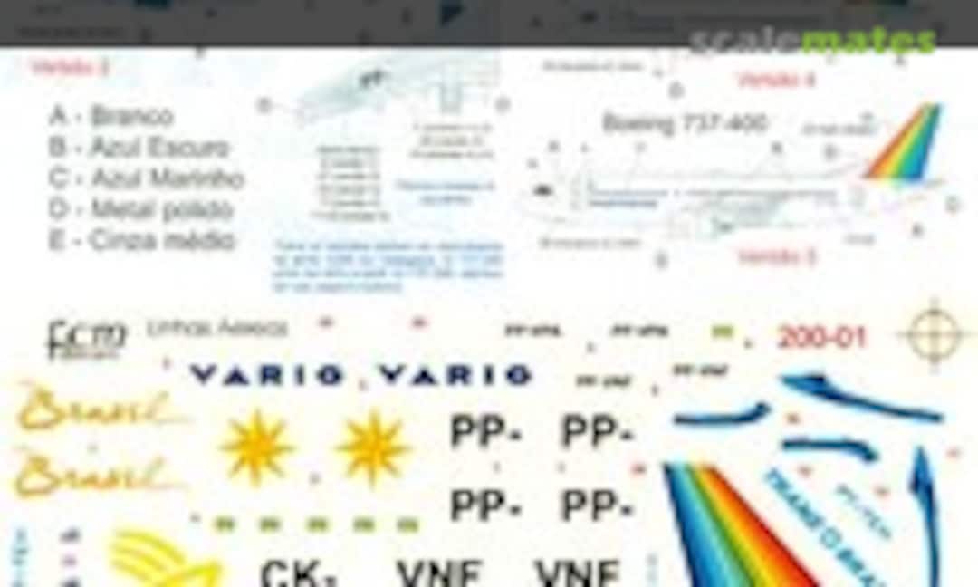 1:200 Lineas Aereas, Suite 737, Parte 1 (FCM 200-01) 200-01