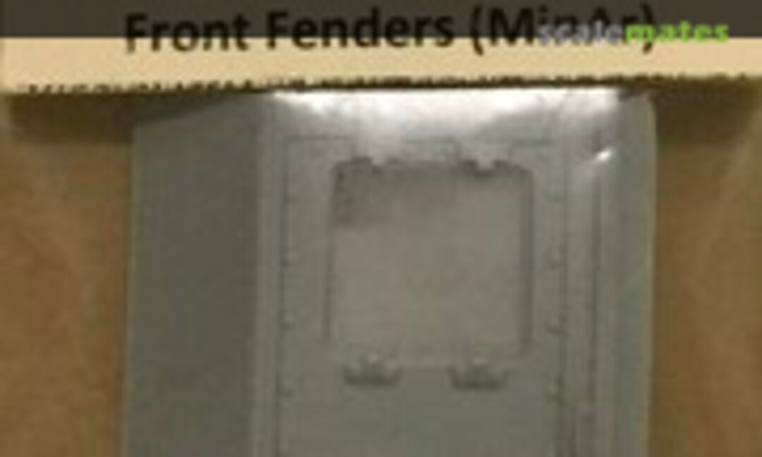 1:35 Panzer III B Transmission Cover & Front Fenders correction (The New TMD 35-1632-101) 35-1632-101