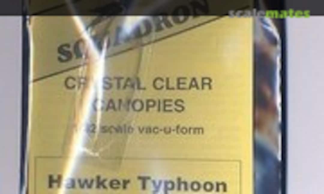 1:32 Hawker Typhoon "Bubble Canopy" (Squadron 9411) 9411