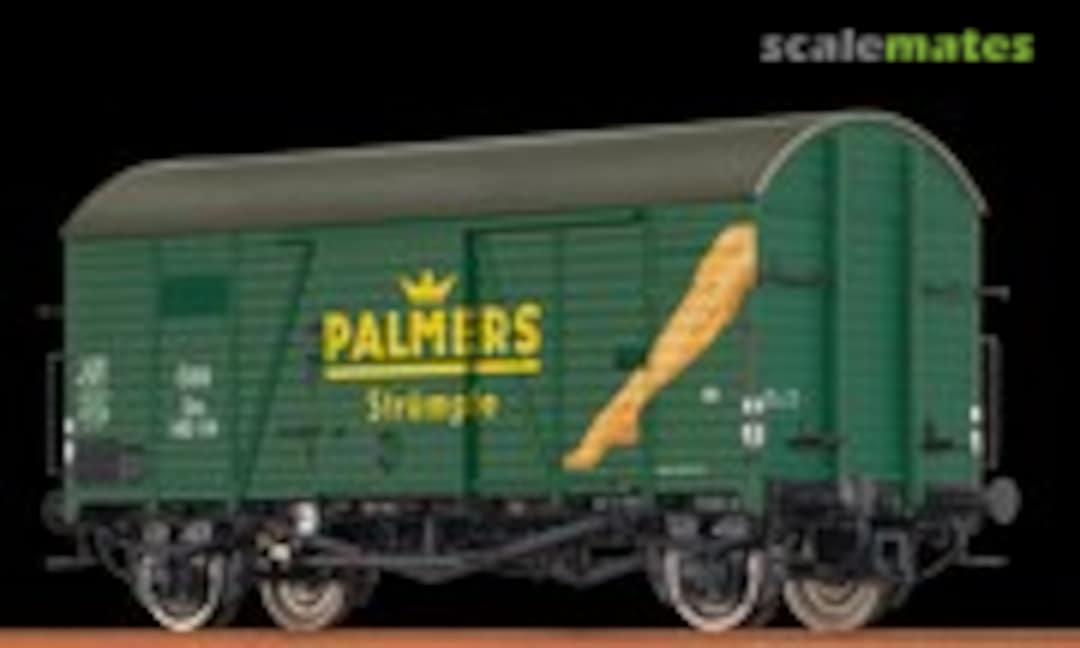OBB 2 Axle Covered freight car PALMERS Road # 140 114 (Brawa 47939)